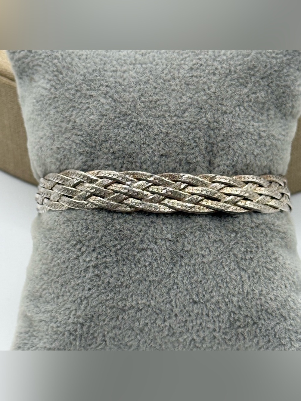 Braided sterling silver Bracelet